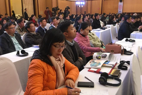 Các đại biểu dự Hội nghị công bố kết quả nghiên cứu chuyên sâu-Tổng điều tra dân số và nhà ở năm 2019. (Ảnh: Vietnam+) 