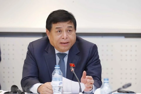Bộ trưởng Bộ Kế hoạch và Đầu tư Nguyễn Chí Dũng. (Ảnh: Doãn Tấn/TTXVN)