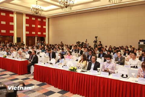 Hội thảo “Cộng hưởng sức mạnh đầu tư vì một Việt Nam thịnh vượng,” do Báo Đầu tư tổ chức ngày 15/5.(Ảnh: PV/Vietnam+)
