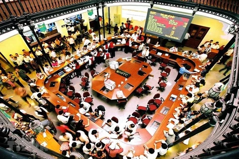 Hệ thống giao dịch trái phiếu doanh nghiệp riêng lẻ tại Sở Giao dịch Chứng khoán Hà Nội chính thức hoạt động từ ngày 19/7. (Ảnh: Vietnam+)