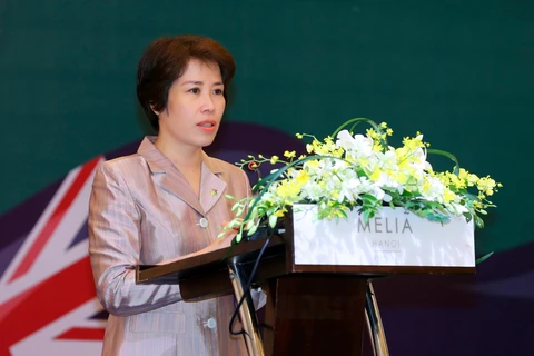 Thứ trưởng Bộ Kế hoạch và Đầu tư Nguyễn Thị Bích Ngọc. (Ảnh: Vietnam+)