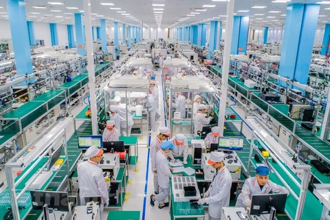 Đến năm 2045, Việt Nam sẽ trở thành mắt xích quan trọng trong chuỗi giá trị ngành công nghiệp bán dẫn toàn cầu. (Ảnh: Vietnam+)