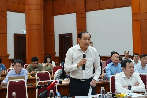 Ông Phạm Hồng Sơn, Phó Chủ tịch Ủy ban Chứng khoán Nhà nước. (Ảnh: Vietnam+)