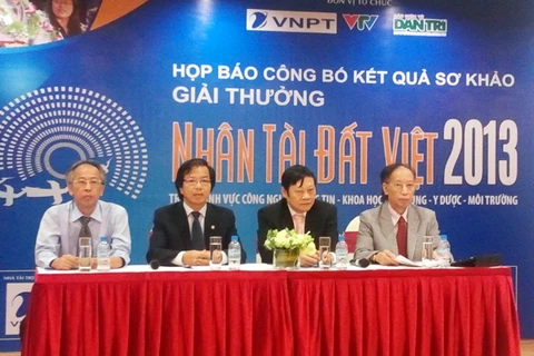 Đây cũng là năm đầu tiên VNPT có sản phẩm lọt vào chung khảo cuộc thi Nhân tài Đất Việt. (Ảnh: T.H/Vietnam+)