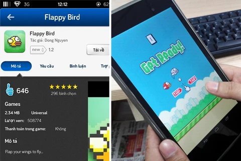 Flappy Bird được “hồi sinh” nguyên bản trên Appstore.vn