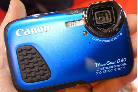 Dòng máy nhỏ gọn của Canon chụp ảnh tốt ở độ sâu 25m nước. (Nguồn: ephotozine.com)