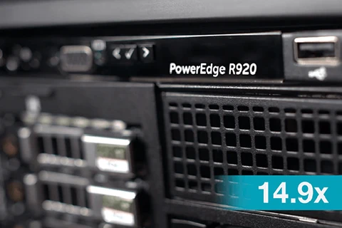 Dòng máy chủ PowerEdge R920. (Nguồn: www.principledtechnologies.com)