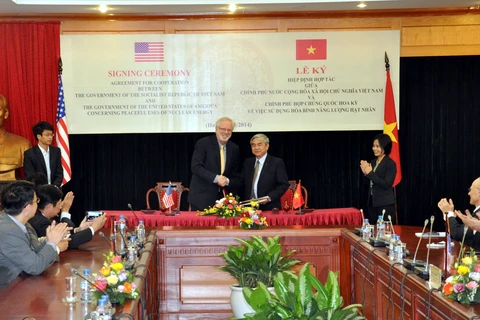 Chính thức ký hiệp định về hạt nhân Việt Nam-Hoa Kỳ