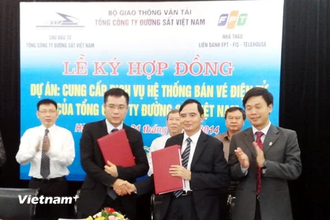 FPT cung cấp hệ thống bán vé điện tử cho ngành đường sắt Việt Nam 