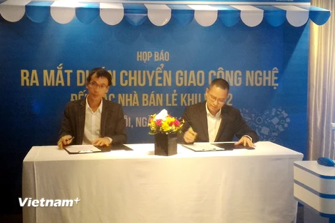 Sự hợp tác của Intel Việt Nam, Kiot Việt và Masscom sẽ giúp nhà bán lẻ có nhiều hơn cơ hội tiếp cận với công nghệ. (Ảnh: T.H/Vietnam+