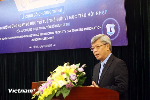 Thứ trưởng Trần Việt Thanh cho biết, để phù hợp với các cam kết trong TTP, Việt Nam sẽ phải rà soát, sửa đổi, bổ sung văn bản pháp luật về sở hữu trí tuệ. (Ảnh: T.H/Vietnam+)
