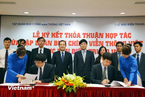 Cục Bưu điện Trung ương và VNPT sẽ hợp tác chặt chẽ trong việc khai thác mạng Truyền số liệu chuyên dùng. (Ảnh: T.H/Vietnam+)