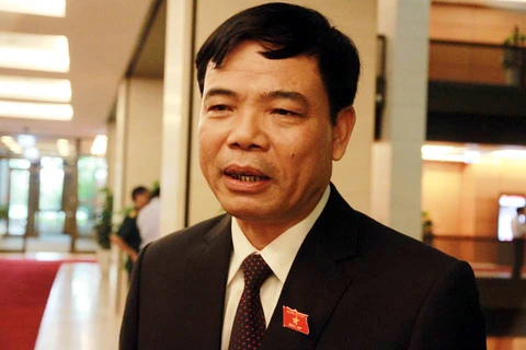 Tân Bộ trưởng Nguyễn Xuân Cường. (Ảnh: CTV/Vietnam+)