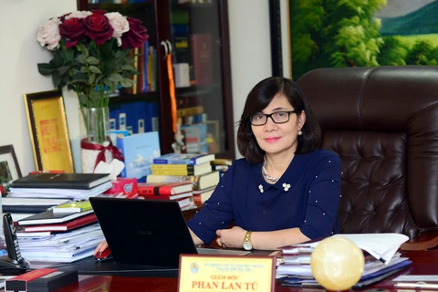 Giám đốc Sở Thông tin và Truyền thông Hà Nội, bà Phan Lan Tú. (Ảnh: Sở TT&TT Hà Nội)