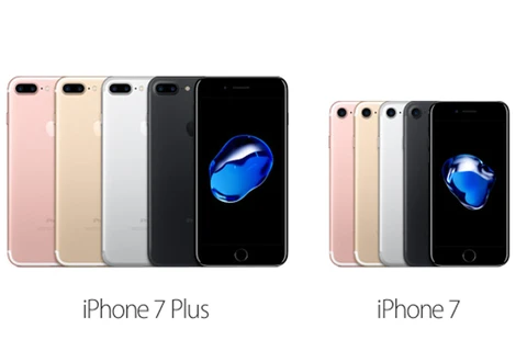 iPhone 7Plus được nhiều người yêu công nghệ Việt Nam chọn hơn so với iPhone 7. (Ảnh chụp màn hình Apple.com)