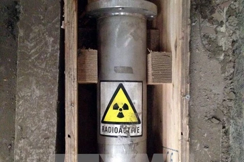 Những nguồn phóng xạ di động nguy hiểm sẽ được gắn thiết bị giám sát. (Ảnh minh họa: TTXVN)