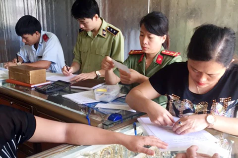 Hoạt động Thanh tra vàng của Đoàn Thanh tra liên ngành tỉnh Nghệ An. (Nguồn: TT Bộ KHCN)