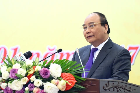 Thủ tướng Chính phủ Nguyễn Xuân Phúc chỉ đạo tại Hội nghị của Bộ Khoa học và công nghệ. (Nguồn: Bộ KHCN)