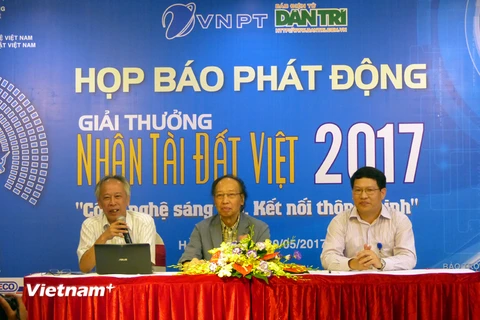 Chủ đề cuộc cách mạng công nghiệp 4.0 sẽ xuyên suốt Nhân tài Đất Việt 2017. (Ảnh: T.L/Vietnam+)