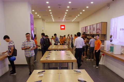 Cửa hàng Mi Store đầu tiên được mở tại Thành phố Hồ Chí Minh. (Nguồn: B.N/Vietnam+)