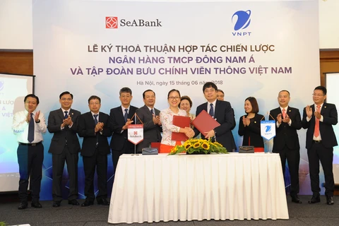 VNPT và SeABank đã 'bắt tay' hợp tác toàn diện. (Ảnh: VNPT)