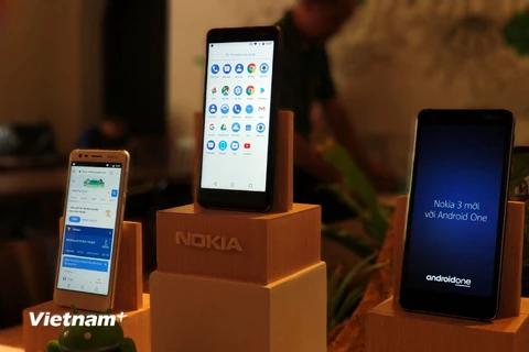 Smartphone Nokia 3.1 được kỳ vọng sẽ nối tiếp doanh số bán ra của Nokia 3 tại thị trường Việt Nam. (Ảnh: T.H/Vietnam+)