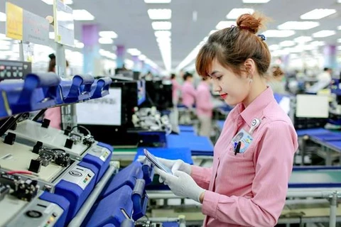 Công ty Điện tử Samsung Vina - một trong những doanh nghiệp Hàn Quốc đầu tư rất thành công tại Việt Nam. (Nguồn: CTV)