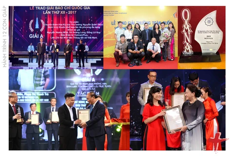Đội ngũ phóng viên VietnamPlus dưới sự chèo lái của ban lãnh đạo tòa soạn đã gặt hái được nhiều thành công bằng các giải thưởng báo chí lớn...