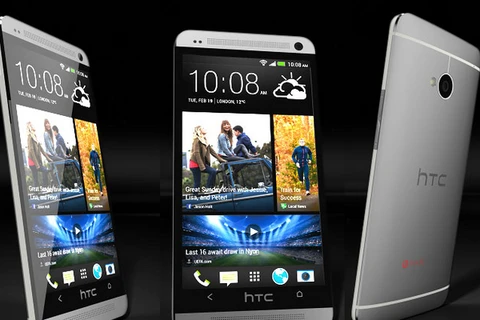 Mẫu smartphone cao cấp HTC One. (Nguồn: theunlockr.com)