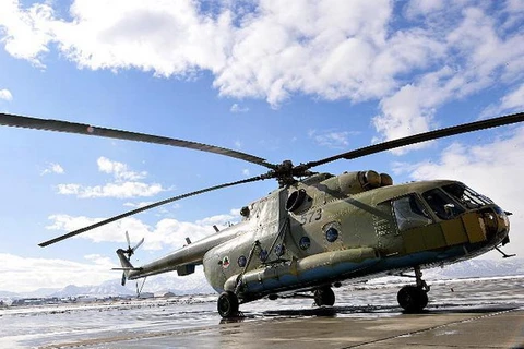 Trực thăng quân sự Mi-17. (Nguồn: AFP)