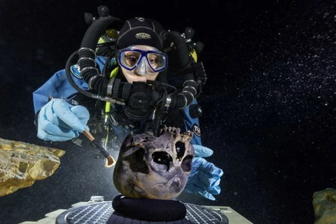 Mexico phát hiện bộ xương hóa thạch có niên đại 12.000 năm