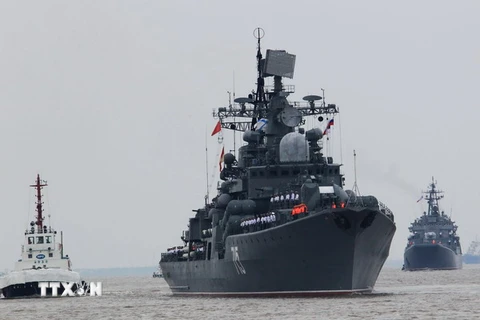 Nga-Trung bắt đầu cuộc tập trận Tương tác Hải quân 2014