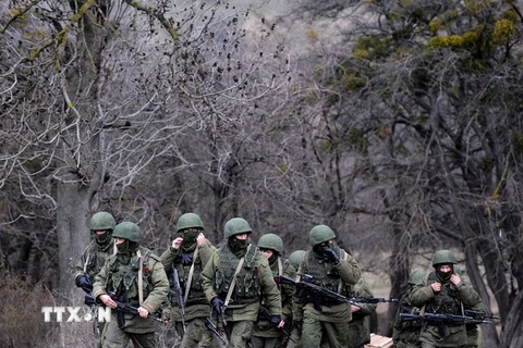 Binh lính Nga chuẩn bị rời khu vực giáp giới với Ukraine