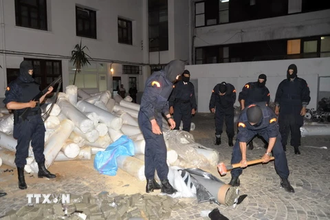 Cảnh sát Maroc thu giữ lượng chất gây nghiện "khủng"