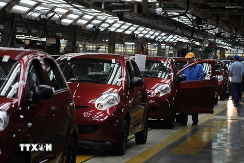 Doanh số bán ôtô ở Trung Quốc tăng 8,5% trong tháng Năm