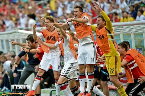 Người dân nước Đức hân hoan trong niềm vui chiến thắng