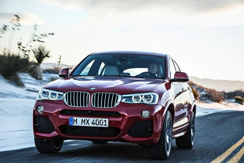 Mẫu BMW X4 có giá từ 62.000 USD tại thị trường Anh 