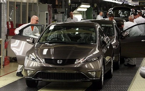 Hãng Honda chuyển cơ sở sản xuất xe Jazz về Nhật Bản