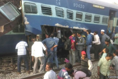 Tai nạn tàu hỏa ở Ấn Độ khiến hàng trăm người thương vong