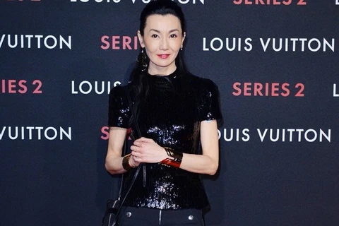 Sao Hoa ngữ tỏa sáng tại buổi tiệc của Louis Vuitton ở Bắc Kinh