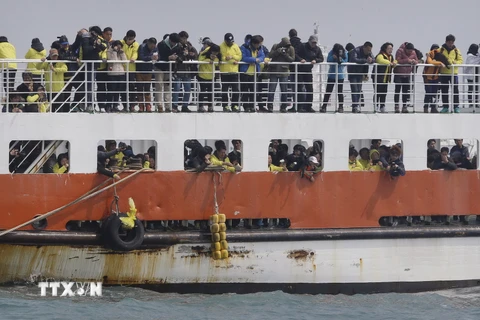 Chính phủ Hàn Quốc công bố kế hoạch trục vớt phà SEWOL