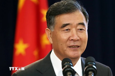 Phó Thủ tướng Trung Quốc Uông Dương. (Nguồn: AFP/TTXVN)