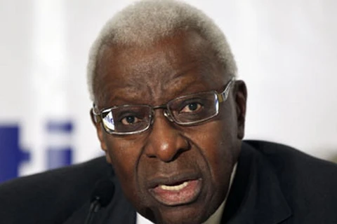 Chủ tịch Liên đoàn Điền kinh Thế giới (IAAF) Lamine Diack. (Nguồn: theguardian)