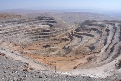 Mỏ khai thác vàng Zarshouran ở Iran. (Nguồn: theiranproject.com)