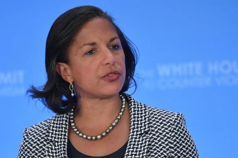 Cố vấn An ninh Quốc gia Mỹ Susan Rice. (Nguồn: AFP)