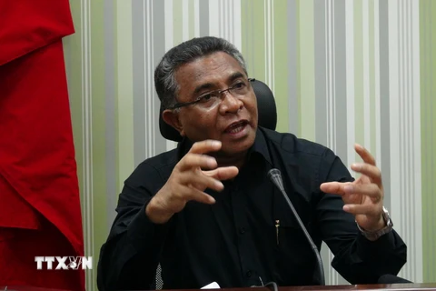 Thủ tướng Timor Leste Rui María de Araujo. (Ảnh: Vũ Hội/TTXVN)
