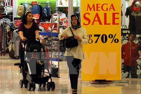 Một trung tâm mua sắm ở thủ đô Kuala Lumpur. (Nguồn: AFP/TTXVN)