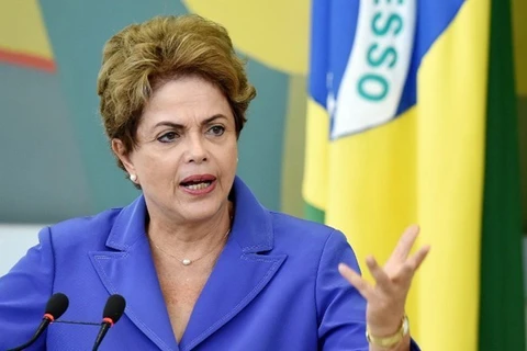Tổng thống Brazil Dilma Rousseff. (Nguồn: AFP)