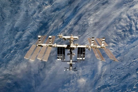 Hình ảnh trạm vũ trụ quốc tế ISS. (Nguồn: AFP/TTXVN)