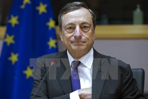 Chủ tịch ECB Mario Draghi. (Nguồn: Reuters/TTXVN)